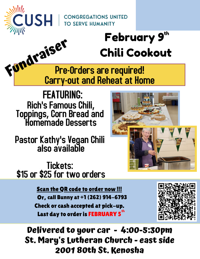 Chili Fundraiser 25' Promo